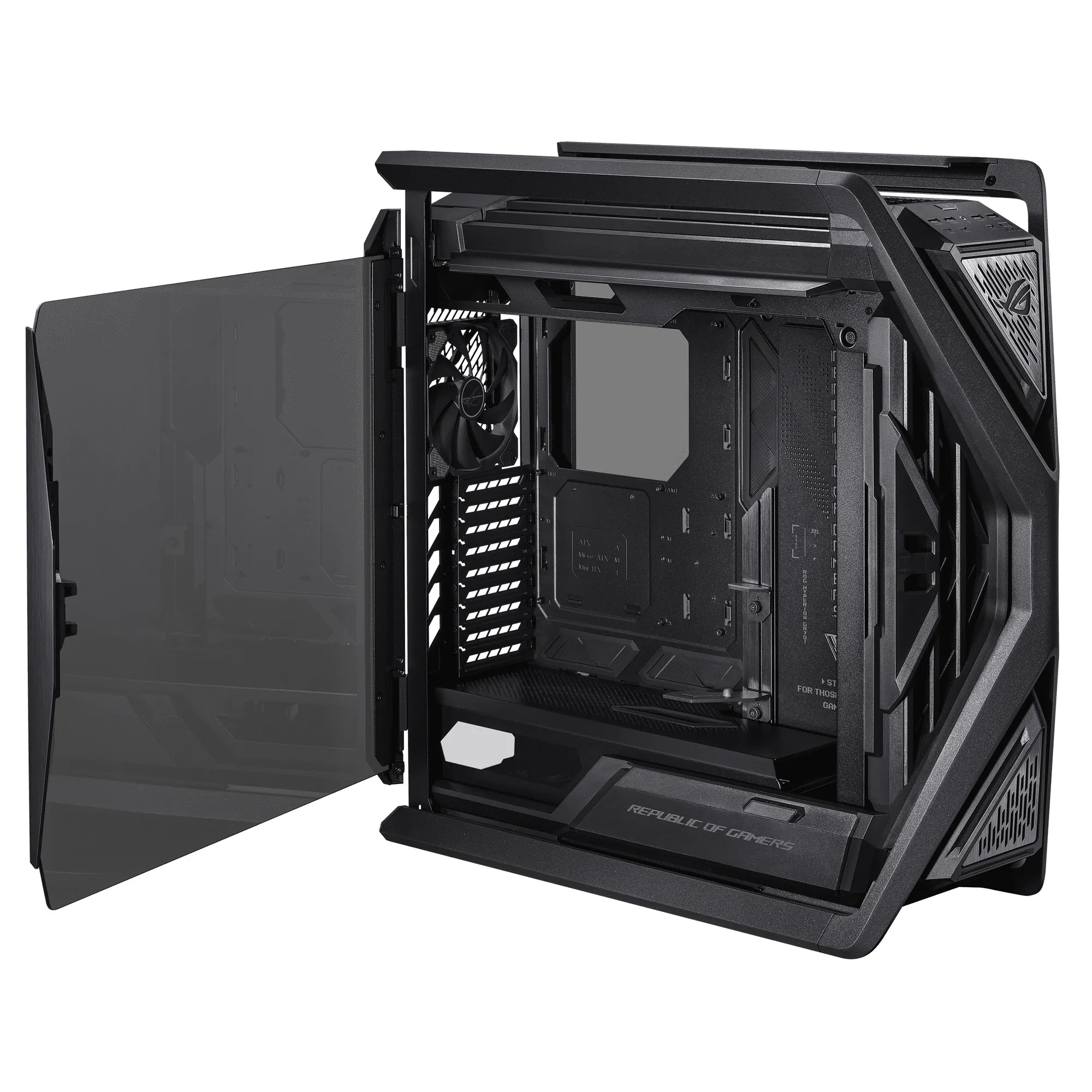 ASUS ROG HYPERION GR701, Tower, PC, Black, ATX, EATX, micro ATX, Mini-ITX, Gaming, Multi