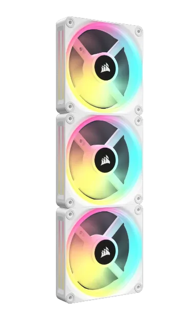 Corsair CO-9051005-WW, Fan, 12 cm, 480 RPM, 2400 RPM, 63.1 cfm, White