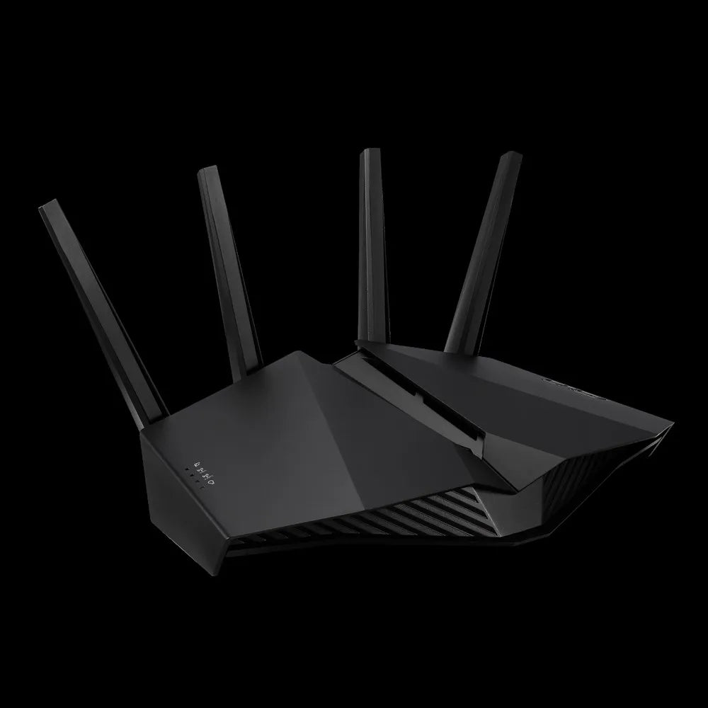 ASUS RT-AX82U, Wi-Fi 6 (802.11ax), Dual-band (2.4 GHz / 5 GHz), Ethernet LAN, Black, Tabletop router