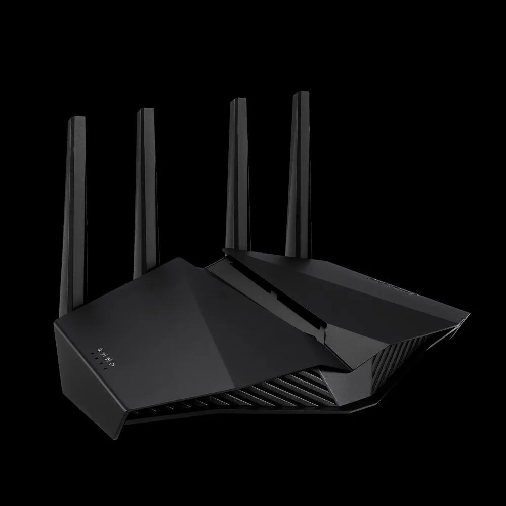 ASUS RT-AX82U, Wi-Fi 6 (802.11ax), Dual-band (2.4 GHz / 5 GHz), Ethernet LAN, Black, Tabletop router