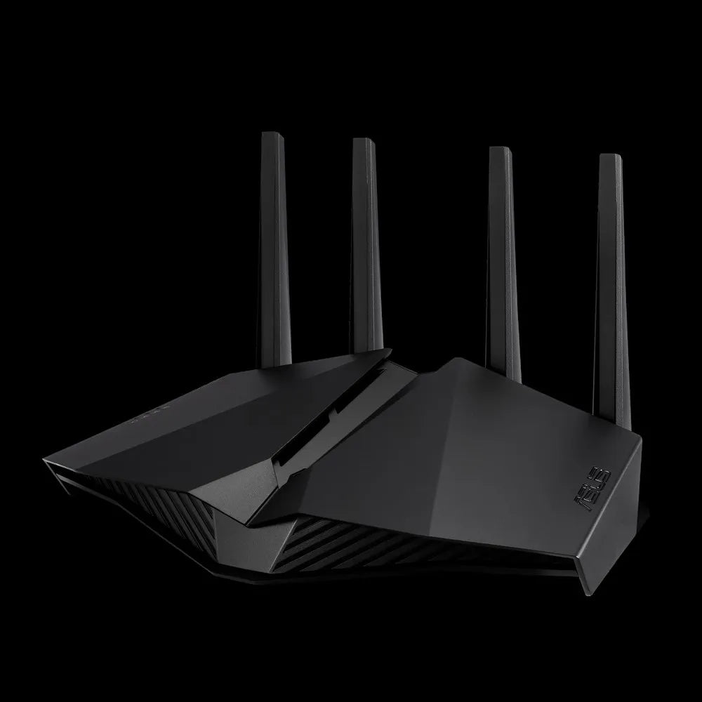 ASUS RT-AX82U, Wi-Fi 6 (802.11ax), Dual-band (2.4 GHz / 5 GHz), Ethernet LAN, Black, Tabletop router