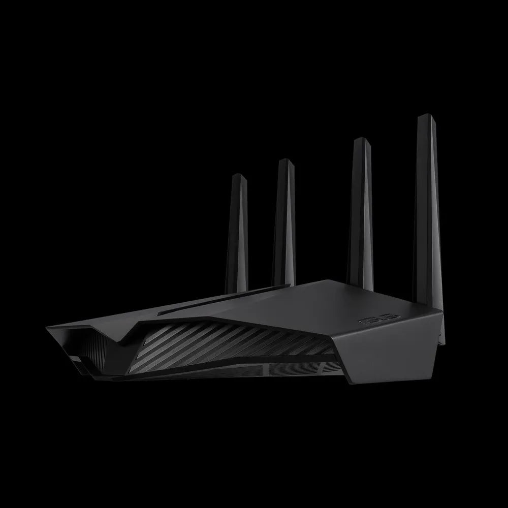 ASUS RT-AX82U, Wi-Fi 6 (802.11ax), Dual-band (2.4 GHz / 5 GHz), Ethernet LAN, Black, Tabletop router