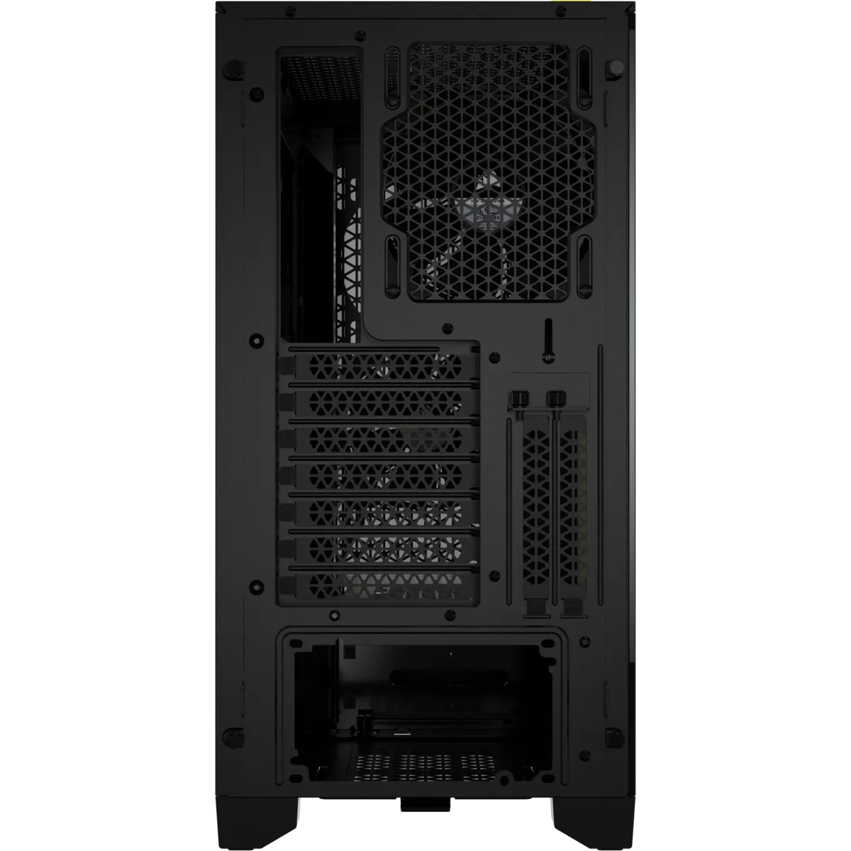 Corsair 4000D Airflow, Midi Tower, PC, Black, ATX, EATX, micro ATX, Mini-ITX, Plastic, Steel, Tempered glass, 17 cm