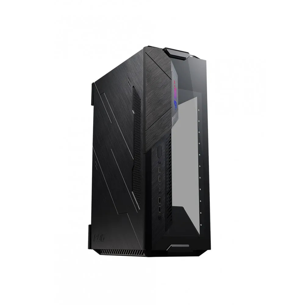 ASUS ROG Z11, Mini Tower, PC, Black, Mini-DTX, Mini-ITX, Acrylonitrile butadiene styrene (ABS), Aluminium, Steel, Tempered glass, 13 cm