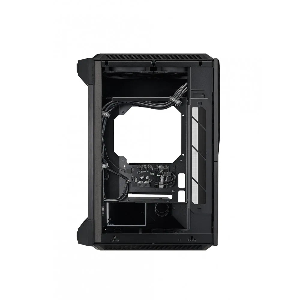 ASUS ROG Z11, Mini Tower, PC, Black, Mini-DTX, Mini-ITX, Acrylonitrile butadiene styrene (ABS), Aluminium, Steel, Tempered glass, 13 cm