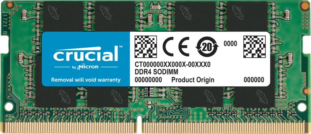 Crucial CT16G4SFRA32A, 16 GB, 1 x 16 GB, DDR4, 3200 MHz