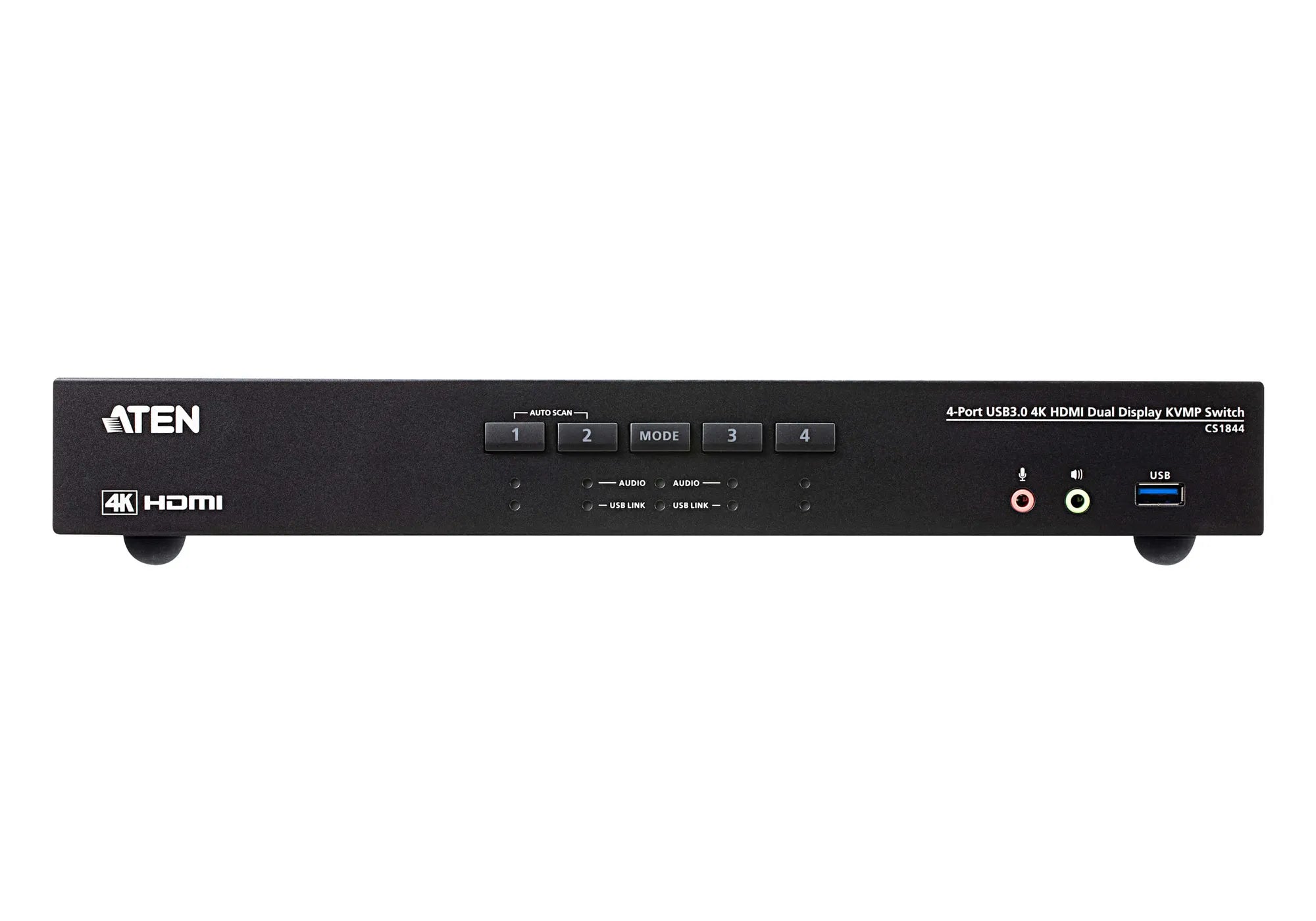 ATEN CS1844, 4096 x 2160 pixels, 4K DCI, 4.42 W, Black