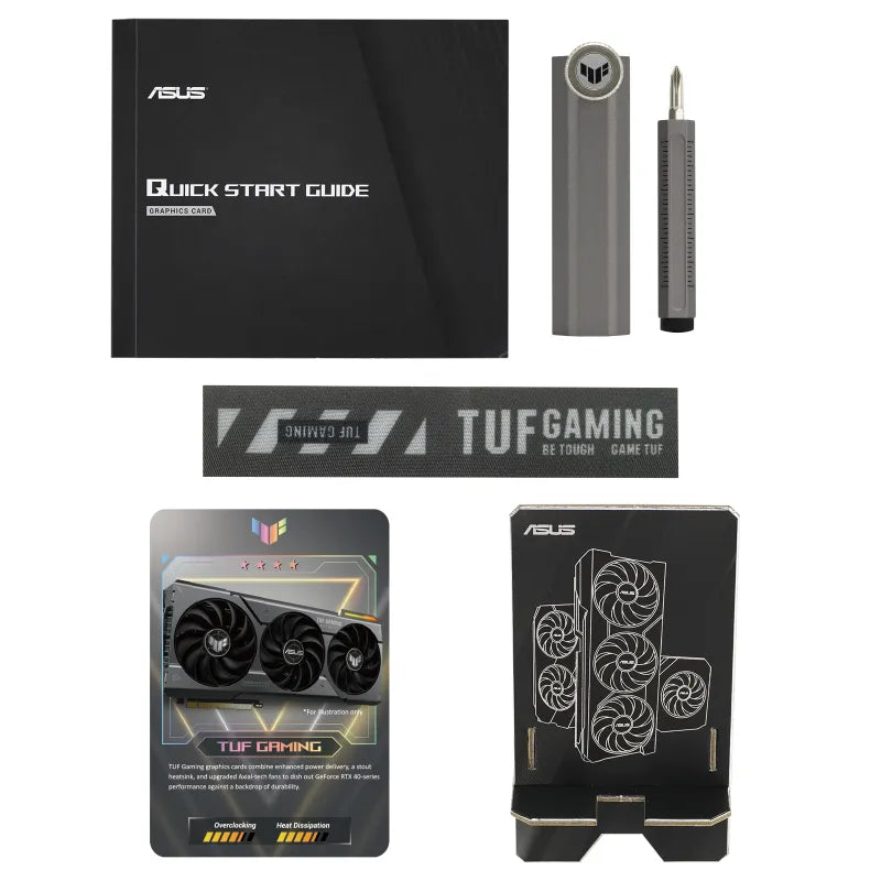 ASUS TUF Gaming TUF-RTX4060TI-O8G-GAMING, GeForce RTX 4060 Ti, 8 GB, GDDR6, 128 bit, 7680 x 4320 pixels, PCI Express 4.0