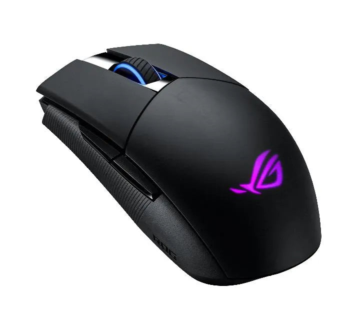 ASUS ROG Strix Impact II Wireless, Right-hand, Optical, RF Wireless+USB Type-C, 16000 DPI, Black