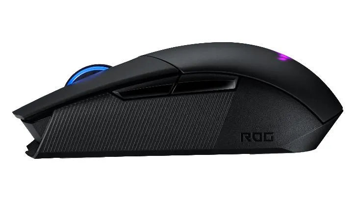 ASUS ROG Strix Impact II Wireless, Right-hand, Optical, RF Wireless+USB Type-C, 16000 DPI, Black