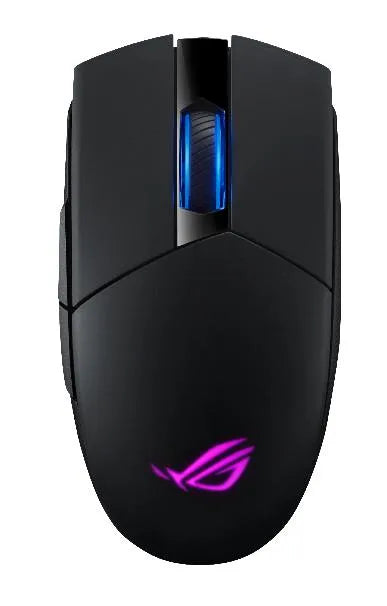 ASUS ROG Strix Impact II Wireless, Right-hand, Optical, RF Wireless+USB Type-C, 16000 DPI, Black