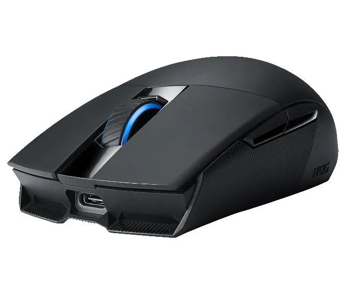 ASUS ROG Strix Impact II Wireless, Right-hand, Optical, RF Wireless+USB Type-C, 16000 DPI, Black