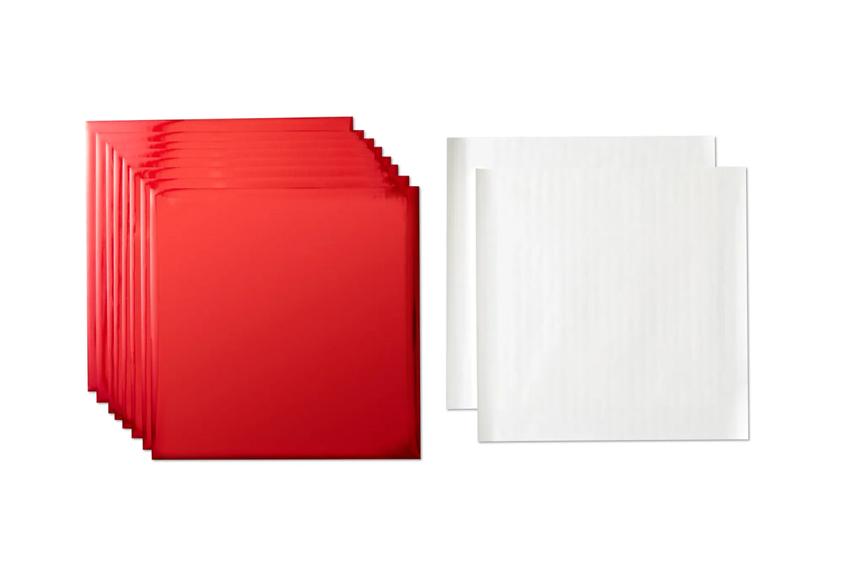 2008721 - Cricut Transfer Foil Sheets 30x30cm 8 sheets (Red)