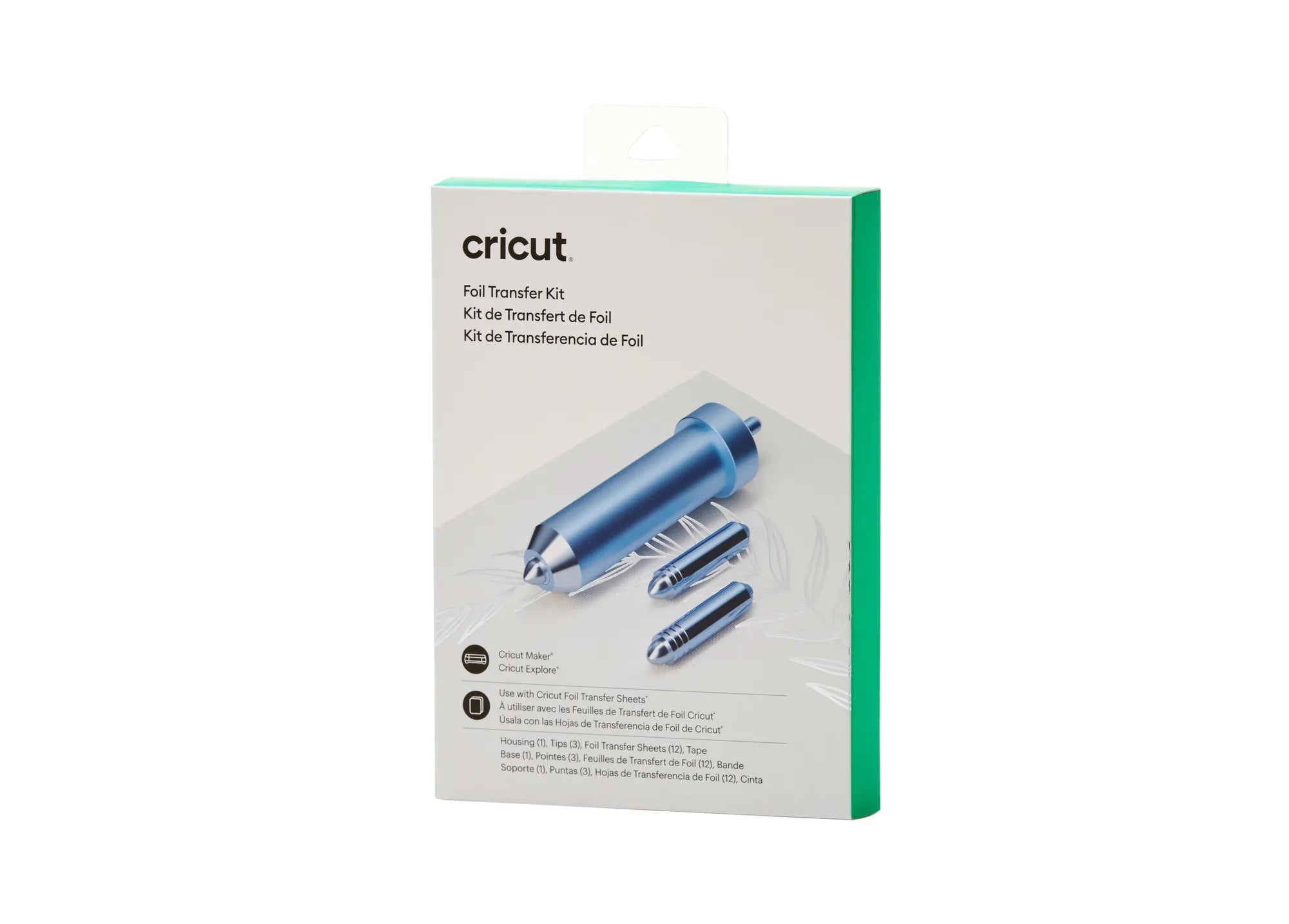 Cricut Foil Transfer Tool and 3 replacement tips, Blue, Cricut Maker Cricut Explore