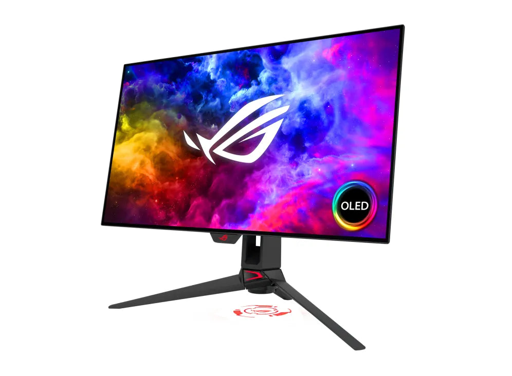 ASUS ROG Swift OLED PG27AQDM, 67.3 cm (26.5"), 2560 x 1440 pixels, Wide Quad HD, OLED, 0.03 ms, Black