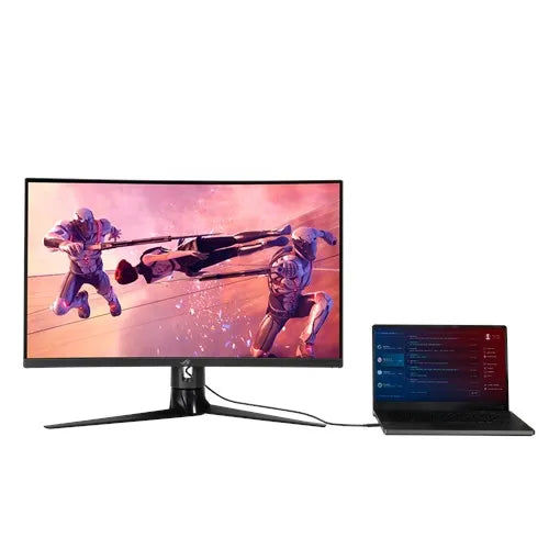 ASUS ROG Strix XG32VC, 80 cm (31.5"), 2560 x 1440 pixels, Quad HD, LED, 1 ms, Black