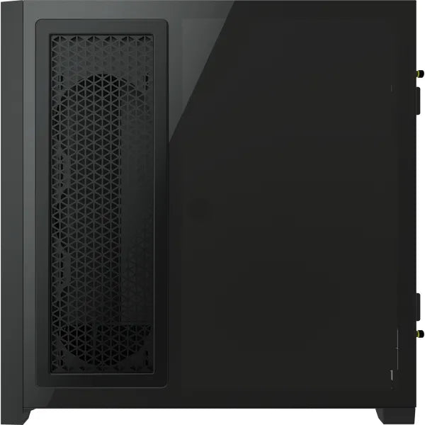 Corsair iCUE 5000X RGB, Midi Tower, PC, Plastic, Steel, Tempered glass, Black, ATX,EATX,ITX, Gaming