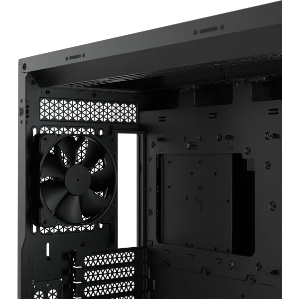 Corsair 5000D AIRFLOW, Midi Tower, PC, Plastic, Steel, Tempered glass, Black, ATX,EATX,ITX, Gaming