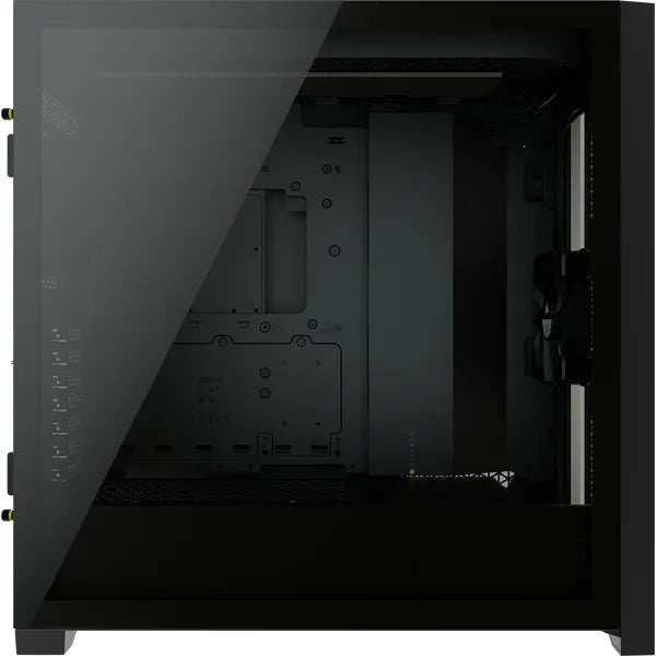 Corsair 5000D AIRFLOW, Midi Tower, PC, Plastic, Steel, Tempered glass, Black, ATX,EATX,ITX, Gaming