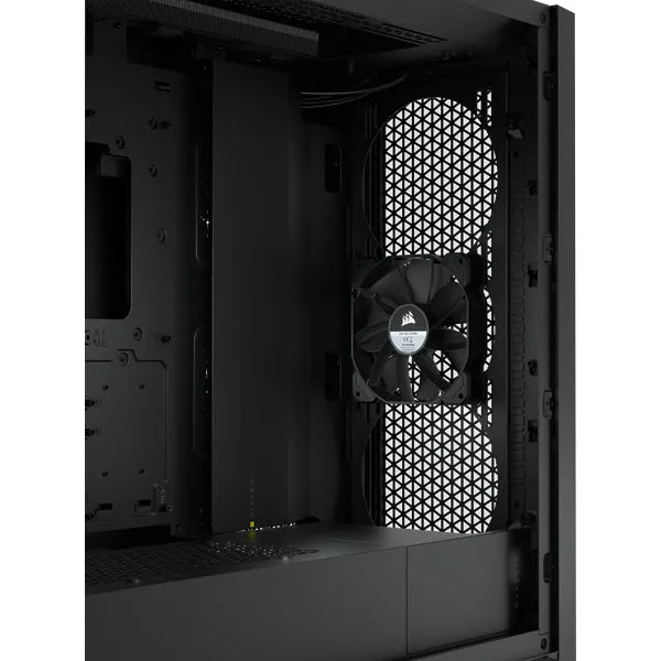 Corsair 5000D AIRFLOW, Midi Tower, PC, Plastic, Steel, Tempered glass, Black, ATX,EATX,ITX, Gaming