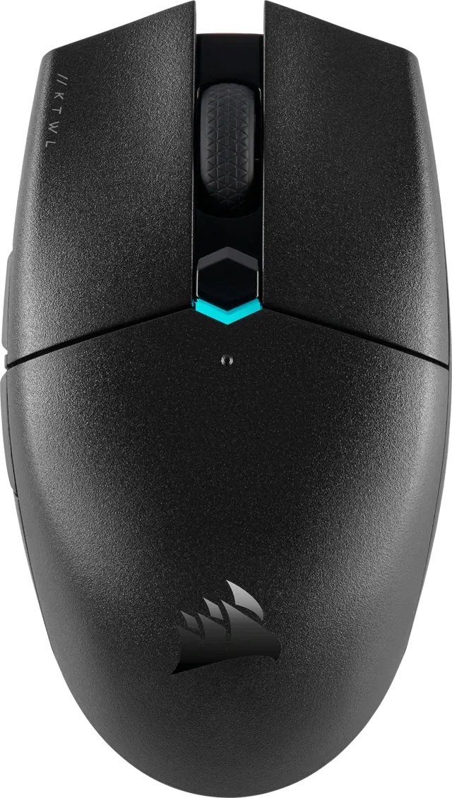 Corsair KATAR PRO, Right-hand, Optical, RF Wireless, 10000 DPI, Black