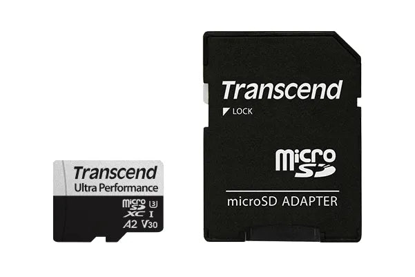 Transcend microSDXC 340S, 128 GB, MicroSDXC, Class 10, UHS-I, 160 MB/s, 125 MB/s