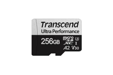 Transcend TS256GUSD340S, 256 GB, MicroSDXC, Class 10, UHS-I, 160 MB/s, 125 MB/s