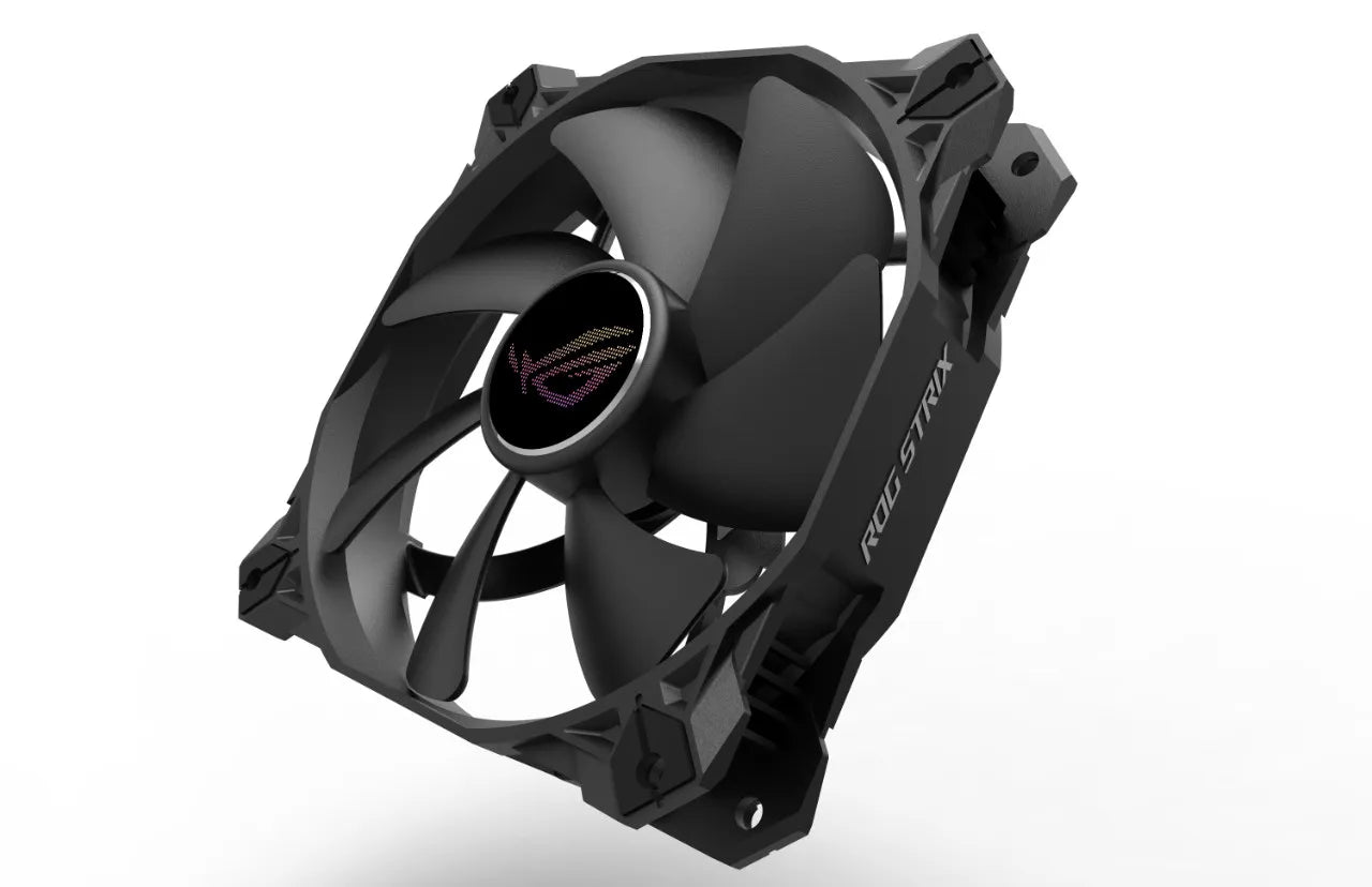 ASUS ROG Strix XF 120, Fan, 12 cm, 250 RPM, 1800 RPM, 22.5 dB, Black