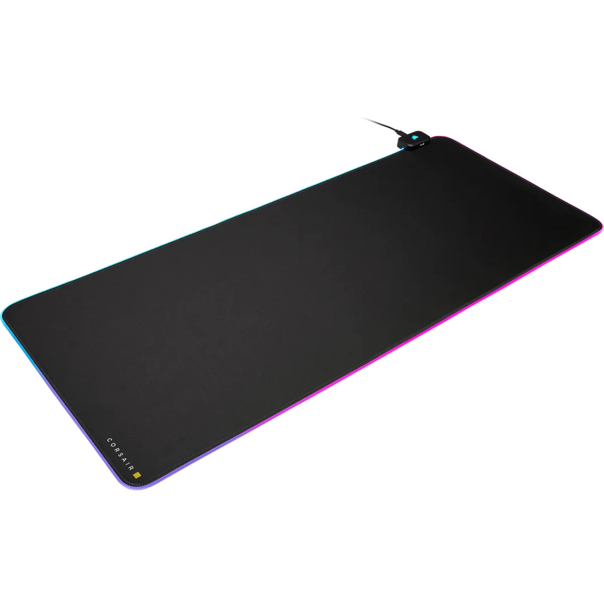 Corsair MM700 RGB, Black, Monotone, Rubber, USB powered, Non-slip base, Gaming mouse pad