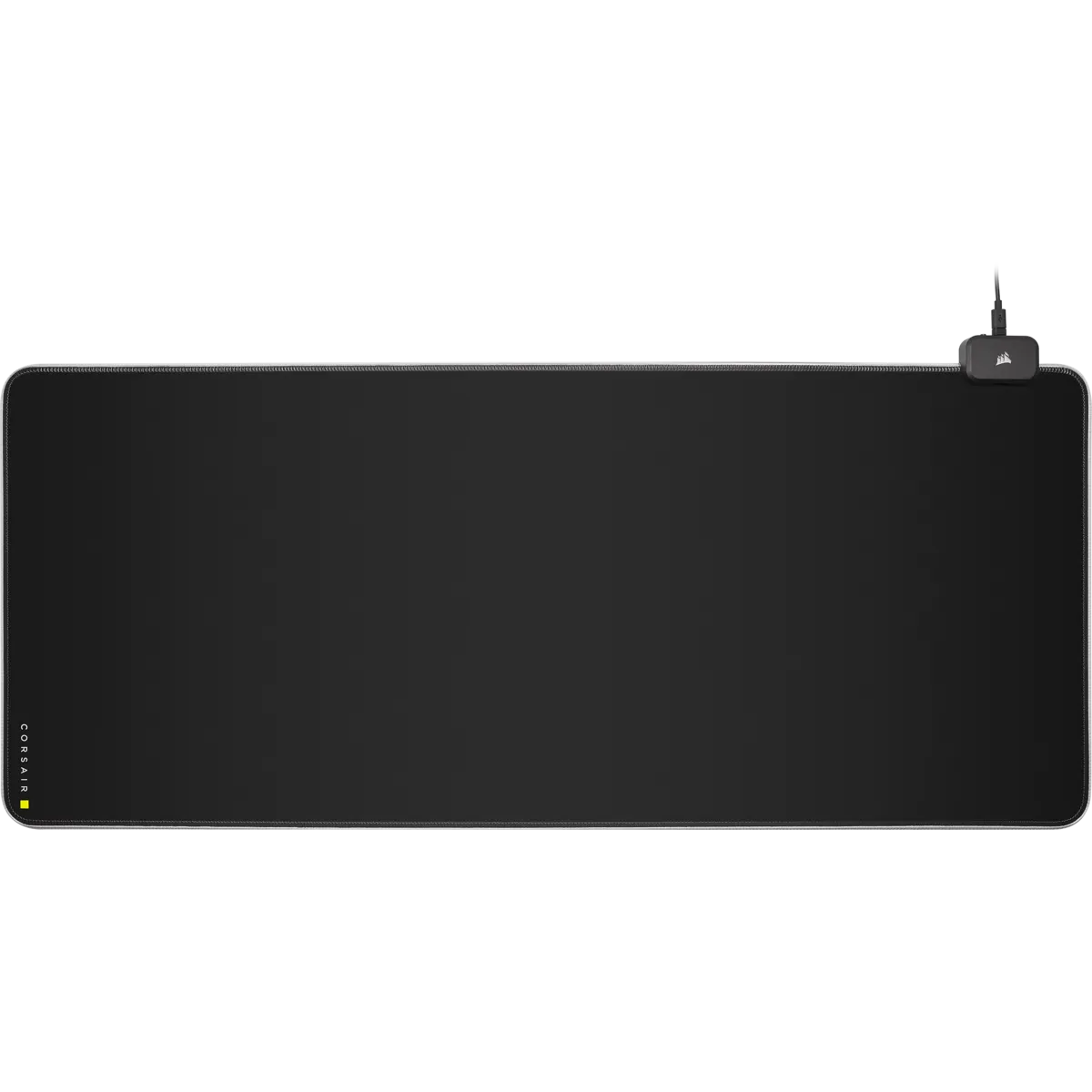 Corsair MM700 RGB, Black, Monochromatic, Rubber, USB powered, Non-slip base, Gaming mouse pad