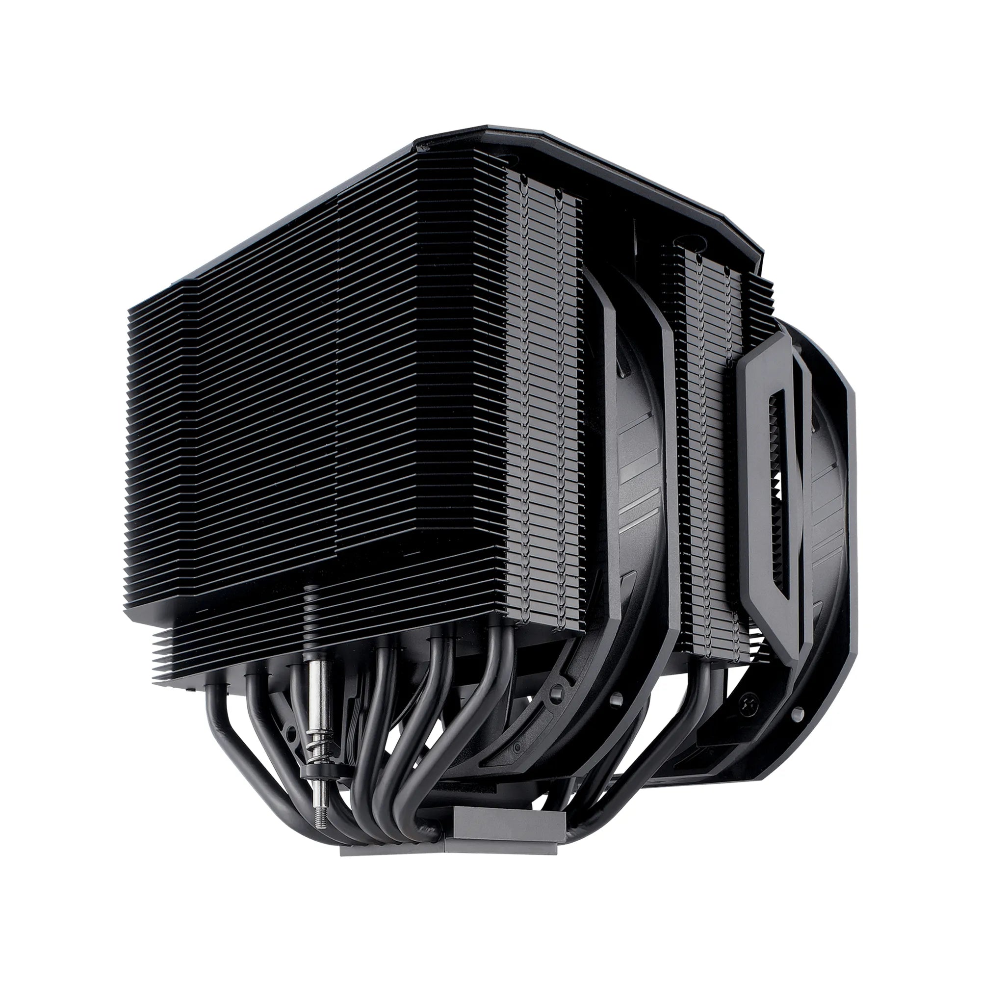 Cooler Master MasterAir MA624 Stealth, Cooler, 650 RPM, 1400 RPM, 10 dB, 27 dB, 67 cfm