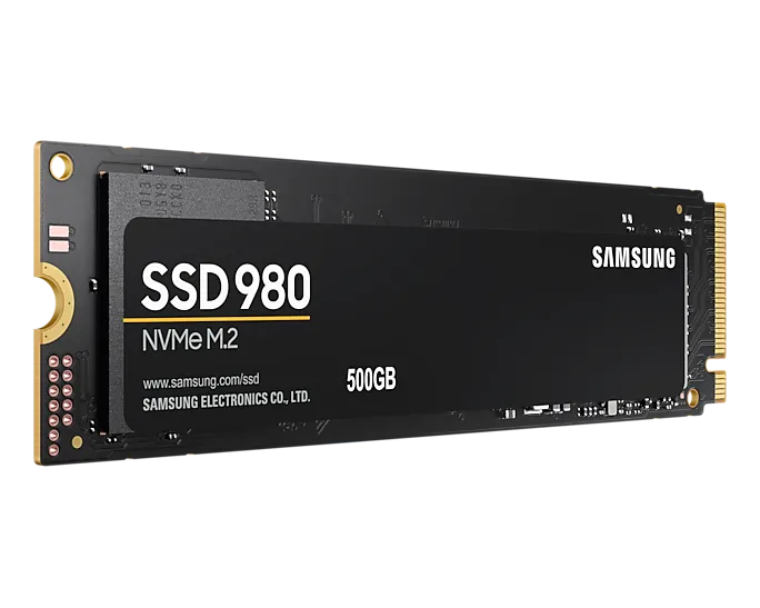 Samsung 980, 500 GB, M.2, 3100 MB/s