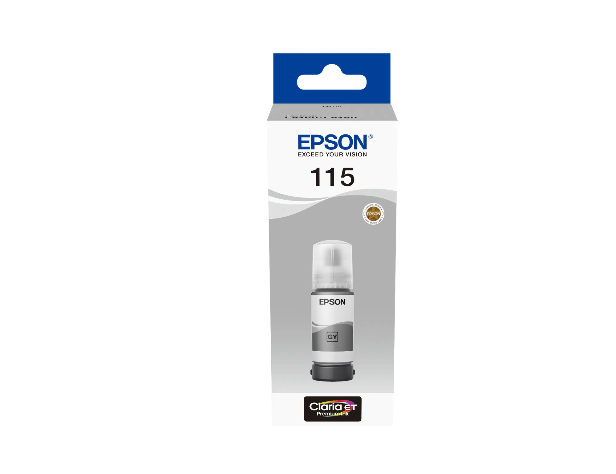 Epson 15 EcoTank, Grey, 70 ml, 1 pc(s), Single pack