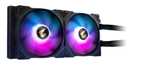 Gigabyte AORUS WATERFORCE X 280, All-in-one liquid cooler, 89.18 cfm, Black