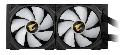 Gigabyte AORUS WATERFORCE X 280, All-in-one liquid cooler, 89.18 cfm, Black