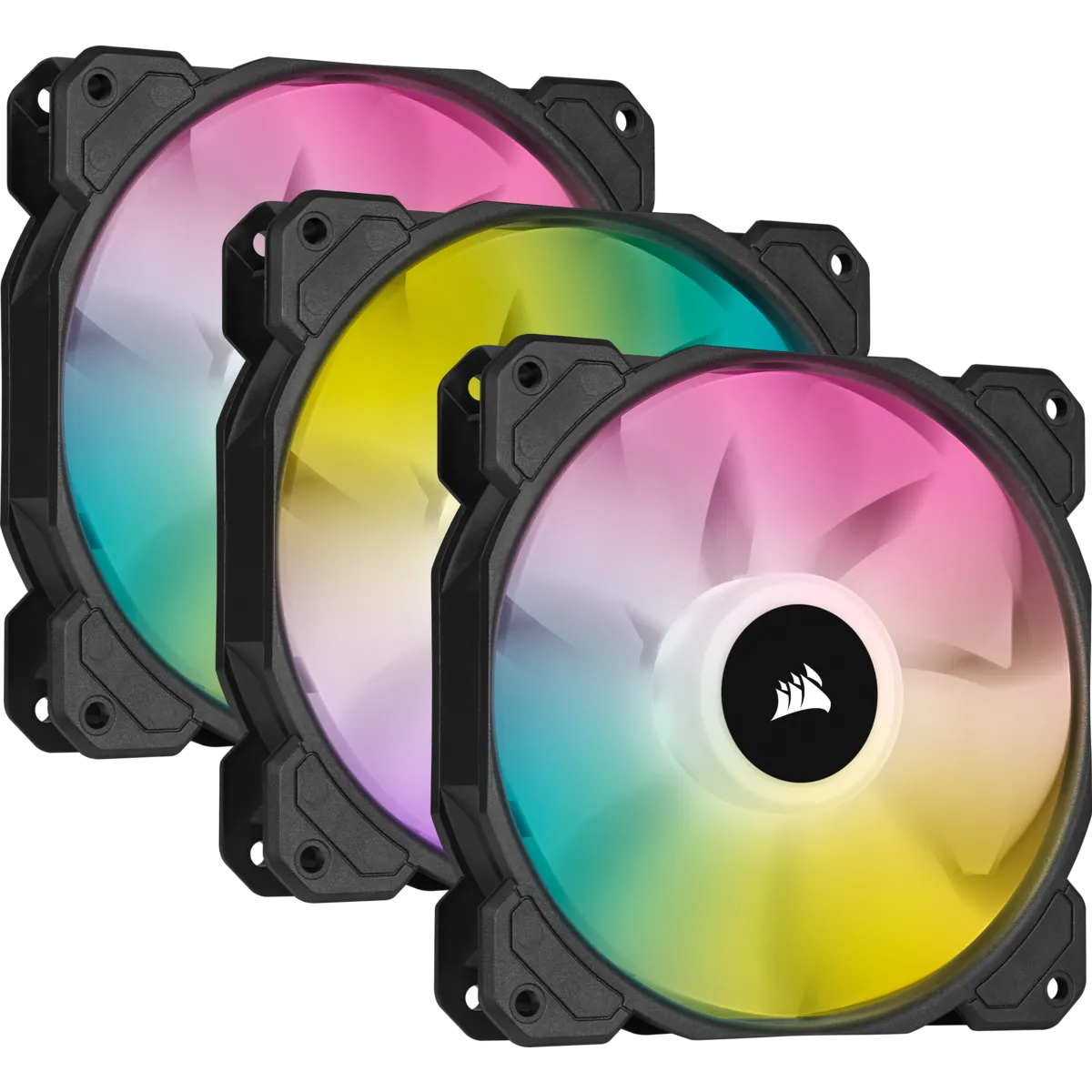 Corsair SP120 RGB ELITE, Fan, 12 cm, 550 RPM, 1500 RPM, 22.6 dB, 47.73 cfm