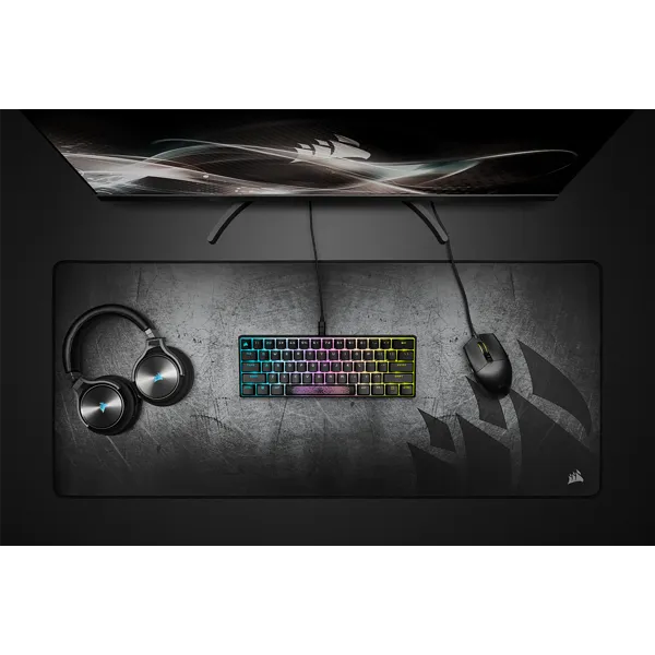 Corsair K65 RGB Mini, Wired, USB, Mechanical, QWERTY, RGB LED, Black
