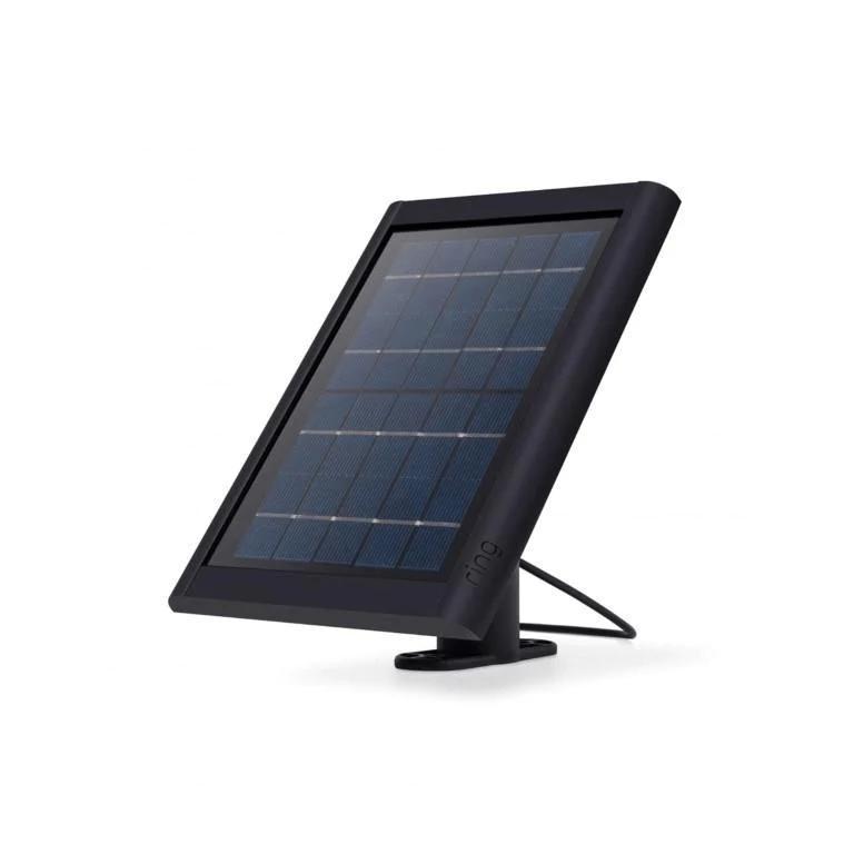 Ring - Solar Panel V4- 2nd Gen - Black ( For Stick Up Pro Spotlight Plus Spotlight Pro)