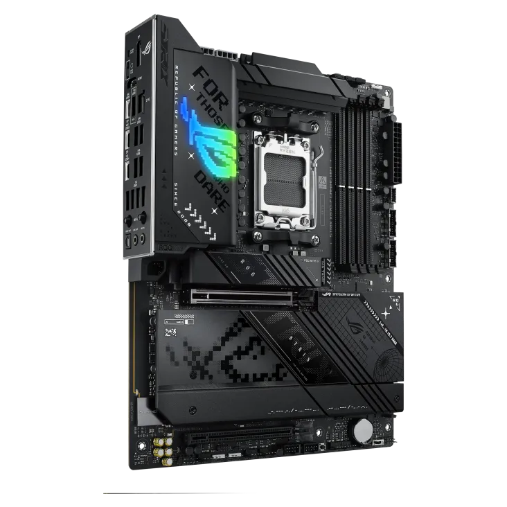 ASUS ROG STRIX X870-F GAMING WIFI, AMD, Socket AM5, AMD Ryzen 7 7th Gen, AMD Ryzen 7 8th Gen, AMD Ryzen 9 7th Gen, AMD Ryzen 9 8th Gen, AMD Ryzen 9..., DDR5-SDRAM, 192 GB, DIMM