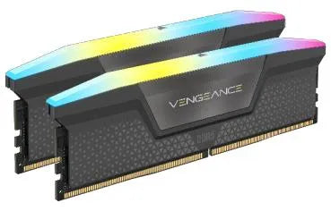 Corsair Vengeance RGB CMH32GX5M2B5600Z40, 32 GB, 2 x 16 GB, DDR5, 5600 MHz, 288-pin DIMM, Black