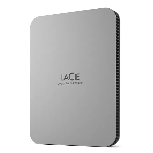 Seagate Lacie Mobile Drive, 1 TB, 3.2 Gen 1 (3.1 Gen 1), Silver