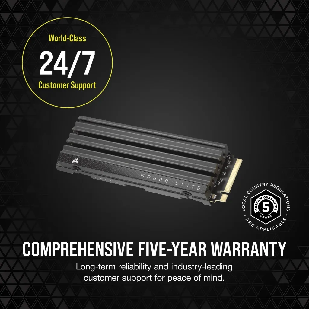 Corsair MP600 ELITE, 2 TB, M.2