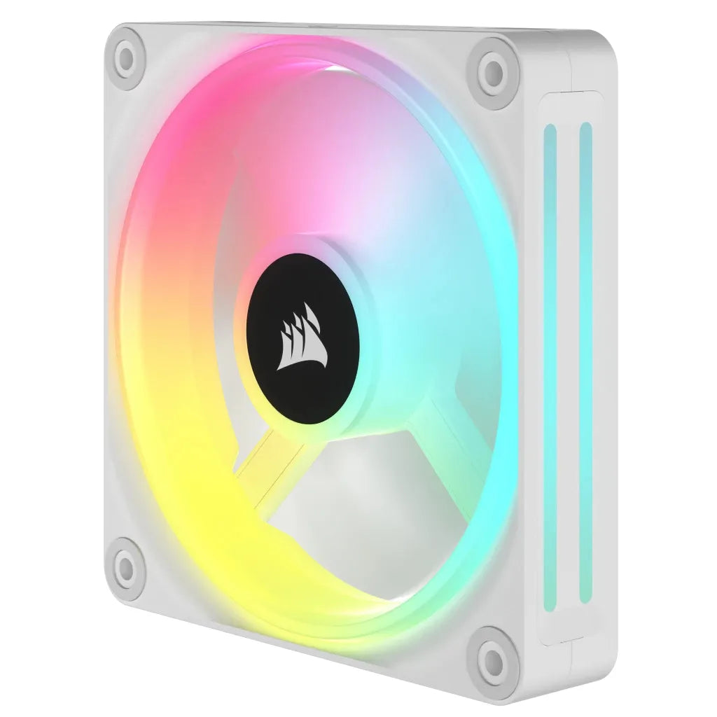 Corsair CO-9051006-WW, Fan, 12 cm, 480 RPM, 2400 RPM, 63.1 cfm, White