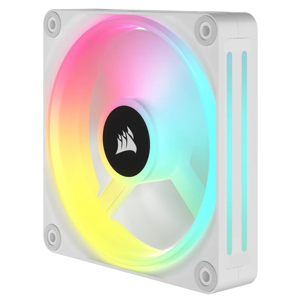 Corsair CO-9051005-WW, Fan, 12 cm, 480 RPM, 2400 RPM, 63.1 cfm, White