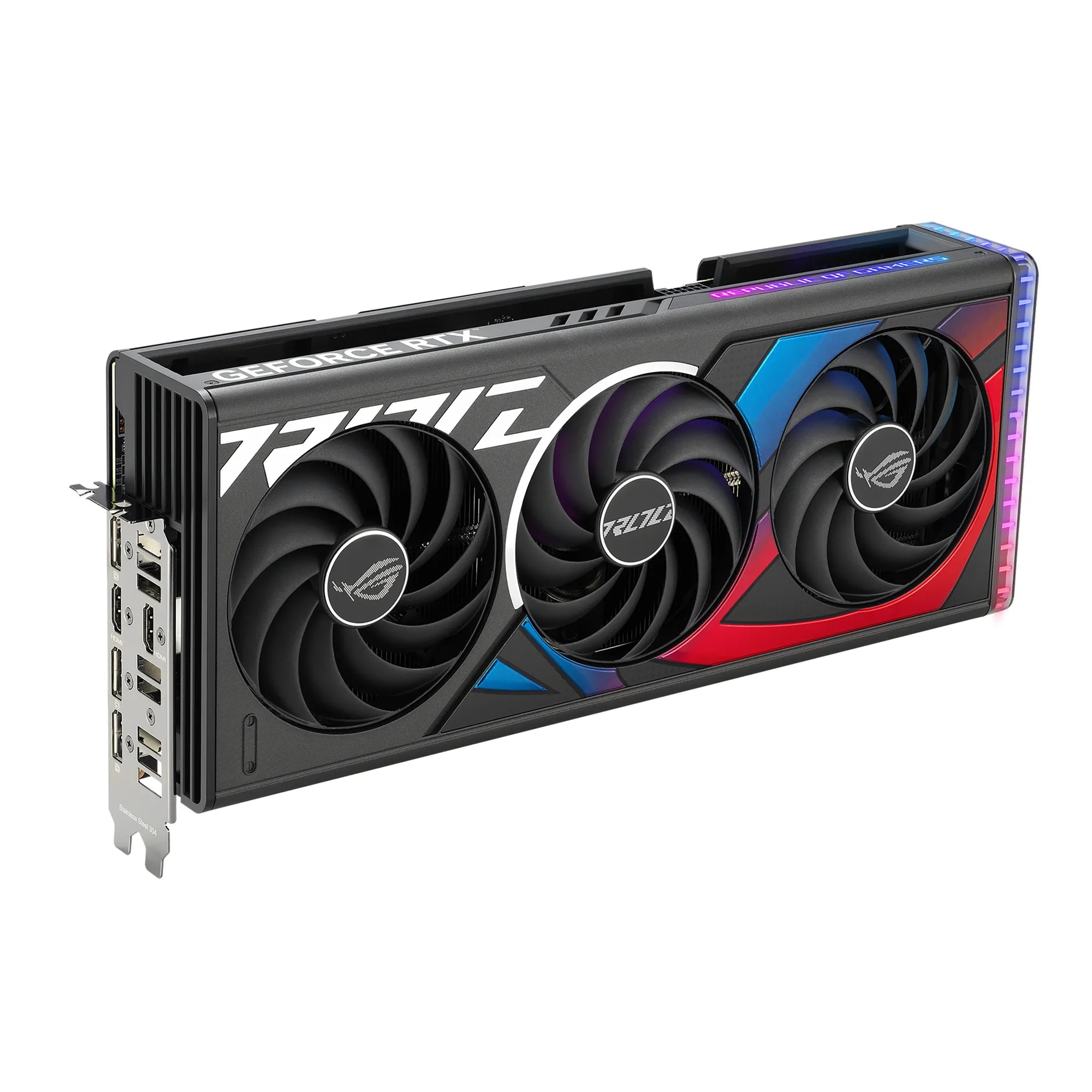 ASUS ROG -STRIX-RTX4070TIS-O16G-GAMING, GeForce RTX 4070 Ti SUPER, 16 GB, GDDR6X, 256 bit, 7680 x 4320 pixels, PCI Express 4.0