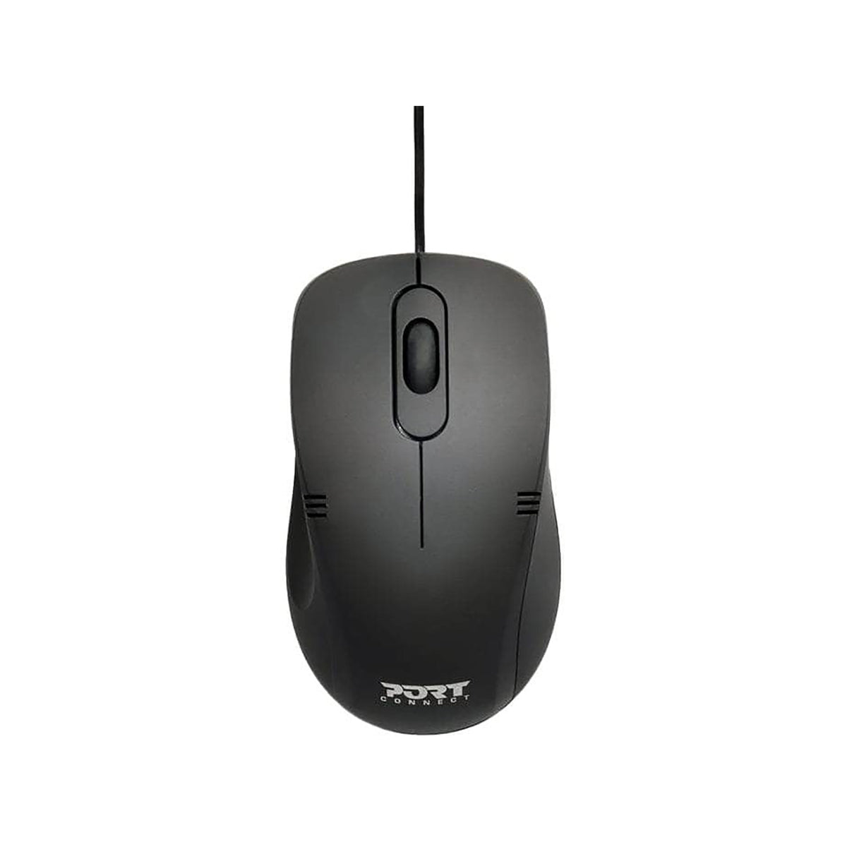 Port Professional Wired Black Mouse