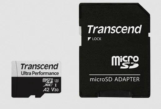 Transcend 340S, 64 GB, MicroSDXC, Class 10, UHS-I, 160 MB/s, 80 MB/s