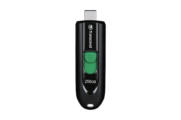 Transcend JetFlash 790C, 256 GB, USB Type-C, 3.2 Gen 1 (3.1 Gen 1), Sleeve, 4.9 g, Black