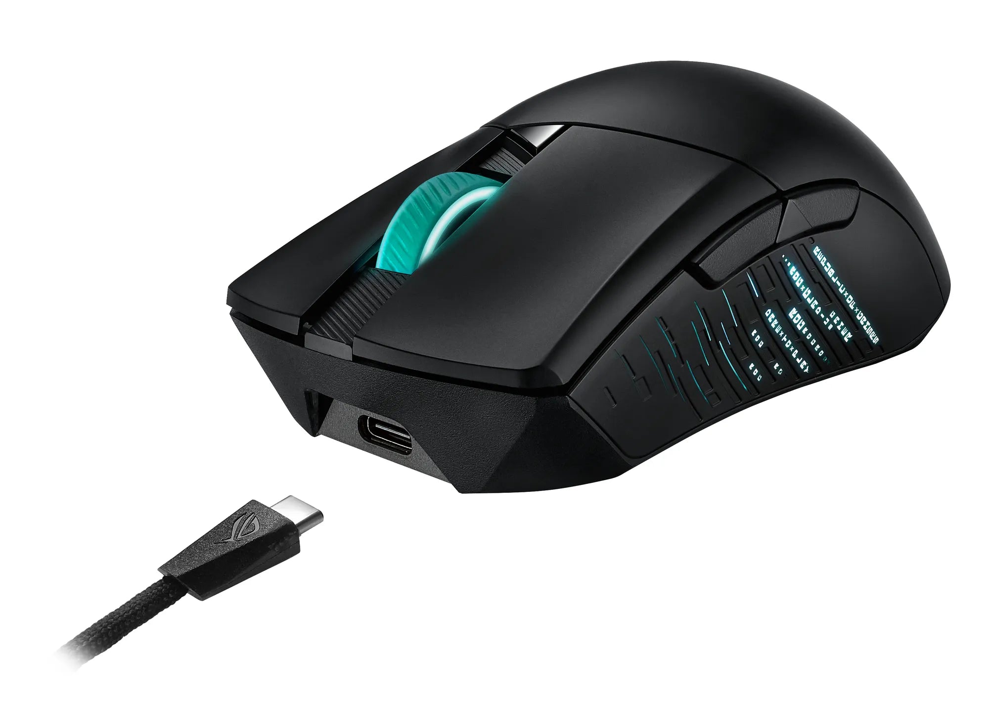 ASUS ROG Gladius III Wireless, Right-hand, Optical, RF Wireless+Bluetooth+USB Type-A, 19000 DPI, Black