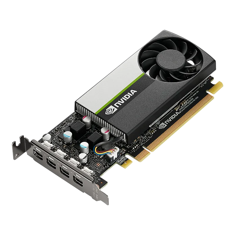 PNY NVIDIA T1000, T1000, 4 GB, GDDR6, 128 bit, 7680 x 4320 pixels, PCI Express x16 3.0